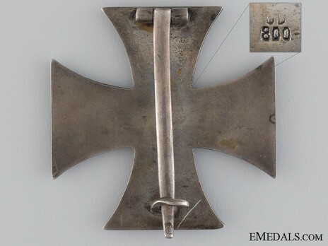Iron Cross 1914, I Class Cross, by GD 800 Reverse