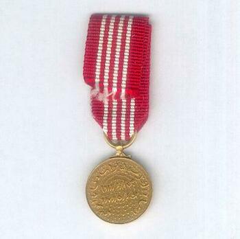 Miniature Abu Dhabi Defence Force Medal Reverse