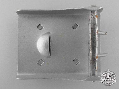Firefighters Regional Enlisted Ranks Belt Buckle (Baden version) Reverse