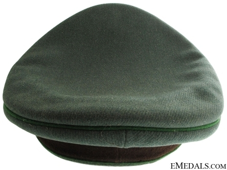 German National Police Officer's Visor Cap Reverse