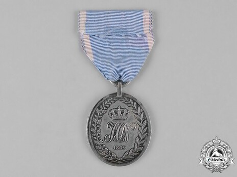 Military Honour Medal, Type II, in Silver Obverse