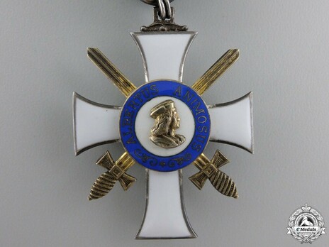 Order of Merit, Type II, Military Division, II Class Knight Obverse