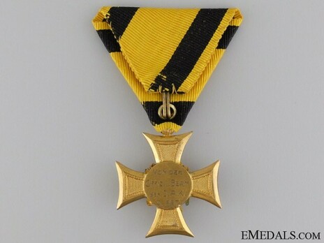 Type IV, II Class (for 35 years with gold eagle & dedication) Reverse