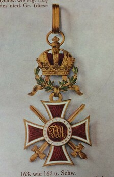 Order of Leopold, Type III, Military Division, I Class Cross (with gold swords)