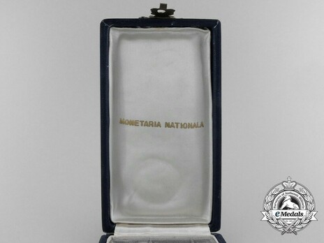Order of the Romanian Crown, Type II, Military Division, Officer's Cross Case of Issue