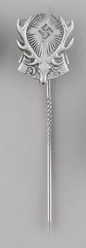 Deutsche Jägerschaft Membership Badge (stickpin version) Obverse