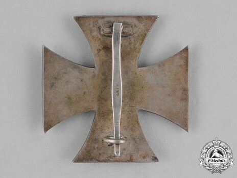 Iron Cross I Class, by Schauerte & Höhfeld (L/54) Reverse