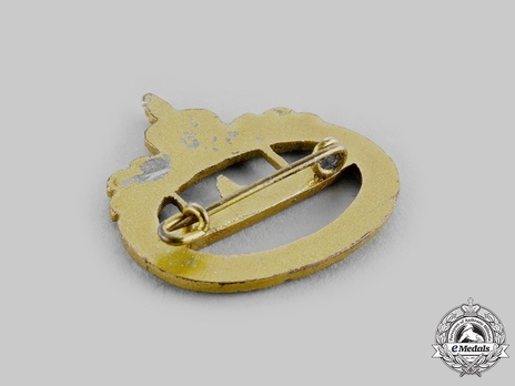 Submarine War Badge, by Prinzen Size Reverse