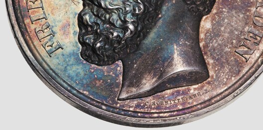 Civil Merit Medal in Silver, Type VI (1869-1881) Detail