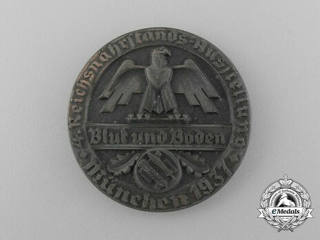 Exhibition Badge Munich, 1937 (frischquarg mager version) Obverse