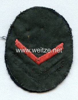 Naval HJ Sea Sport Qualification Badge A level Reverse
