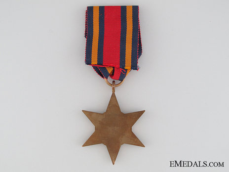Burma Star Reverse