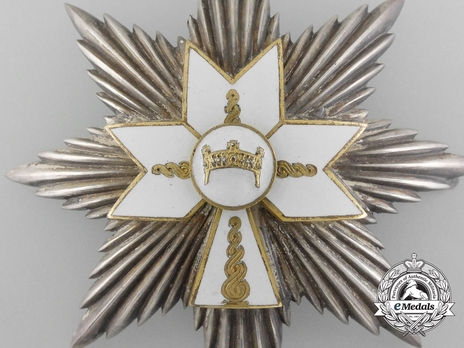 I Class Grand Officer Breast Star Reverse