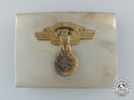 NSKK Enlisted Ranks Belt Buckle (nickel-silver version) Obverse