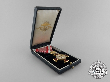 Merit Cross "1849", Type III, I Class Cross (with crown) Case of Issue by V. Mayer & Sohne