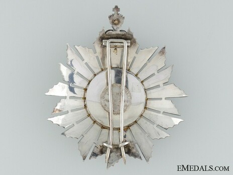 Grand Cross Breast Star (Gold by Frederico Da Costa) Reverse