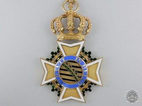 Military Order of St. Henry, Type III, Grand Cross (in gold) Reverse