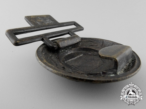 Firefighters Regional Officer Belt Buckle (Baden version) Reverse
