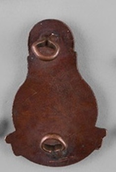 4th Machine Gun Company Other Ranks Collar Badges Reverse