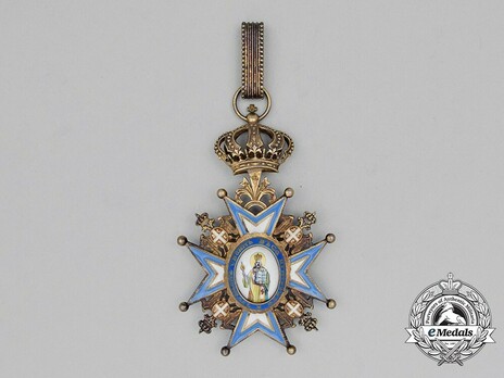 Order of Saint Sava, Type III, I Class Obverse