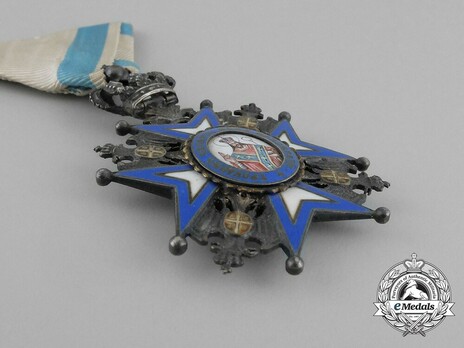 Order of Saint Sava, Type III, V Class Obverse