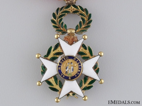 II Class Gold Cross (reduced size) Obverse