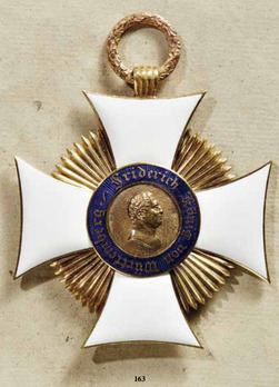 Friedrich Order, Type I, Cross Obverse