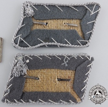 German Red Cross Enlisted Ranks Collar Tabs Reverse