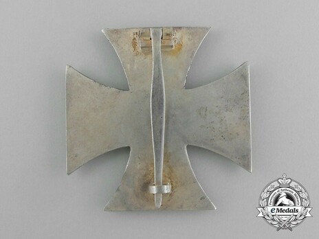 Iron Cross I Class, by Wächtler & Lange (unmarked, non-magnetic) Reverse