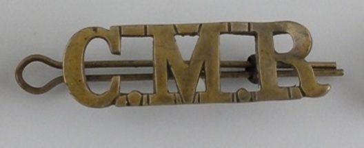 1st Mounted Rifle Battalion Other Ranks Shoulder Title Obverse