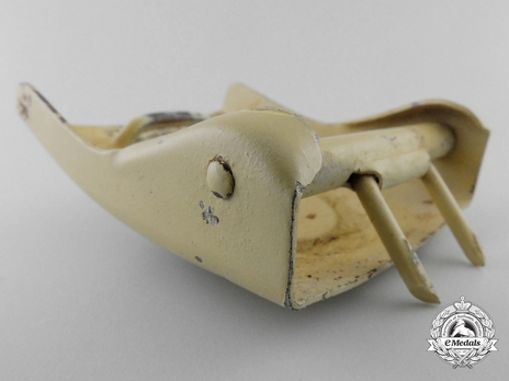 Afrikakorps Luftwaffe NCO/EM's Belt Buckle (tan version) Reverse