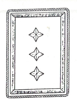 RMBO Regierungsobersekretär - Gebietsobersekretär Collar Tabs Obverse