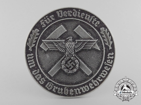 Mine Rescue Service Decoration, Type II Obverse