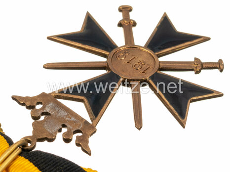 Freikorps von Diebitsch Merit Cross, I Class Reverse