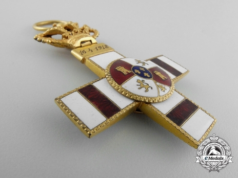 1st Class Cross (white distinction pension) (bronze gilt) Obverse