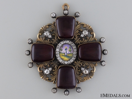 Type II, Civil Division, I Class Cross in Diamonds Obverse
