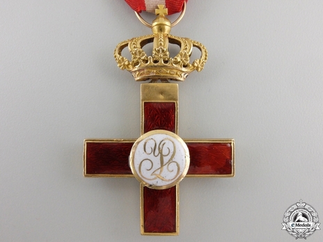 1st Class Cross (red distinction) (gold) Reverse