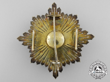 Grand Cross Breast Star (white distinction) Reverse