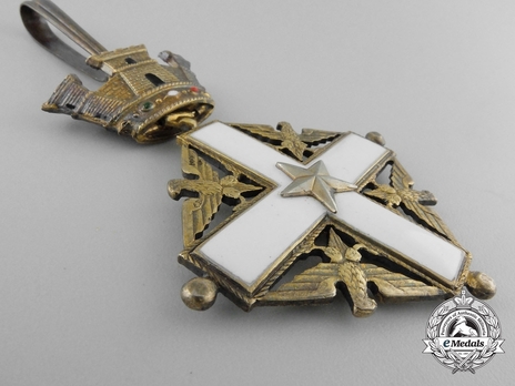 Order of Merit of the Italian Republic, Type I, Grand Officer Reverse
