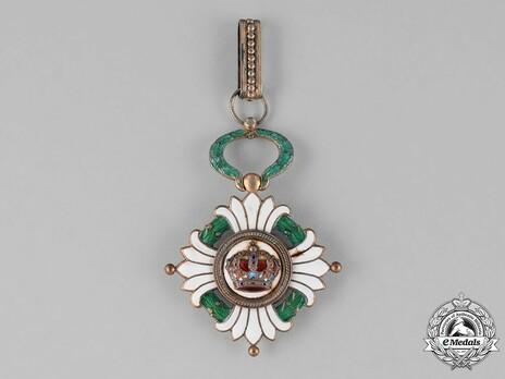 Order of the Yugoslav Crown, Grand Officer's Cross Obverse
