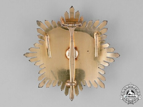 Order of Solomon's Seal, Grand Cross Breast Star Reverse