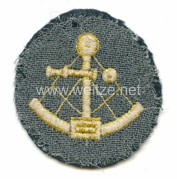 Kriegsmarine Enlisted Men Helmsman/Coxswain Insignia Reverse