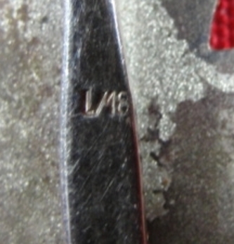 Iron Cross I Class, by B. H. Mayer (L/18) Detail