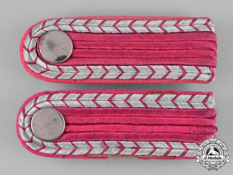 Firefighters Truppmann 1st Pattern Shoulder Boards (volunteer version) Obverse