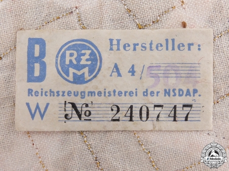 NSDAP Leiter eines Amtes Type II Reich Level Armband RZM Tag NSDAP Leiter eines Amtes Type II Reich Level Armband RZM Tag