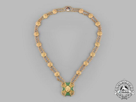 Order of the Golden Heart, Grand Collar Obverse