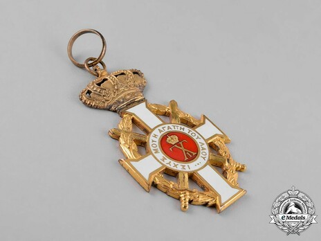 Royal Order of George I, Military Division, Commander Obverse