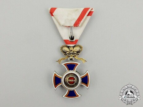 Order of Danilo I (Merit for the Independence), Type IV, IV Class, Officer Reverse