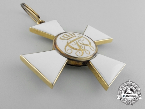 Order of the Red Eagle, Type V, Civil Division, II Class Cross (in gold) Reverse
