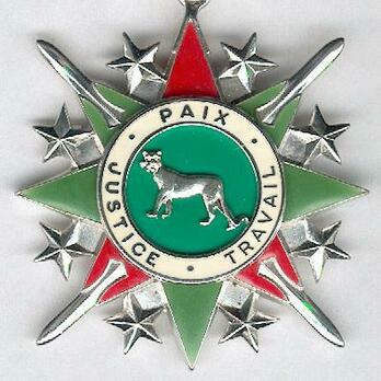 National Order of the Leopard, Military Division, Knight (1966-1977, 1997-) Obverse